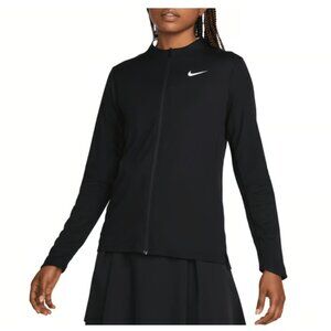 Nike Women's Black Dri-FIT UV Advantage Full Zip Golf Top | Size XL